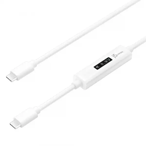 Кабел за зареждане j5create JUCP14, Измервател на мощност, USB-C