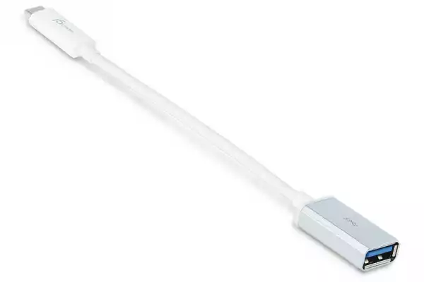 Адаптер  j5create JUCX05, USB-C 3.1 мъжко - USB-A женско 5Gb/s, 90см