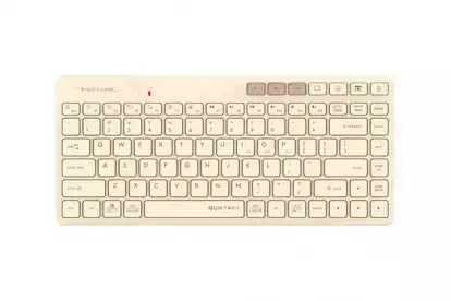 A4tech FBK26C AS Cafe Latte Fstyler безжичнa мини тиха клавиатура, Multi-mode, кирилизирана