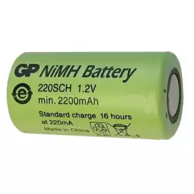 Акумулаторна батерия GP NiMH SC 1.2V 2200mAh 1бр. GP BATTERY Акумулаторна батерия GP NiMH SC 1.2V 2200mAh 1бр. GP BATTERY