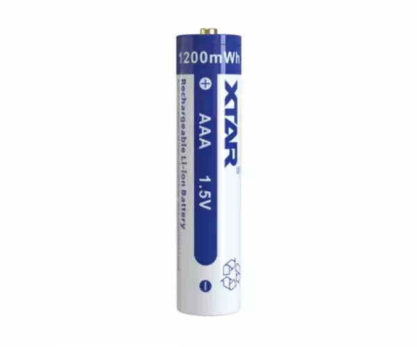 Акумулаторна батерия LiIon 10440 AAA R03 1,5V 800mAh 4 бр. в PVC кутия XTAR