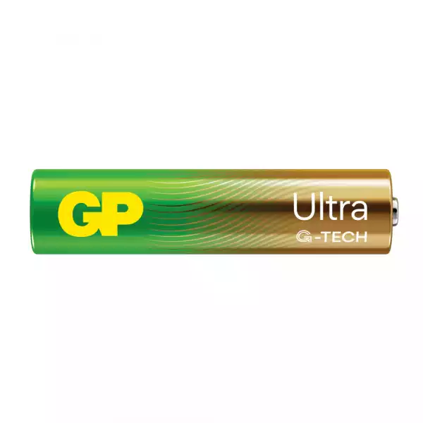 Алкална батерия GP ULTRA LR03, AAA, 2 бр. в опаковка / shrink, 1.5V, 24AU
