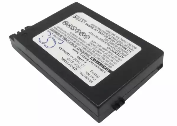 Батерия Cameron Sino, За плейстейшън Sony PSP-S110 PSP-2000, PSP-3000 CS-SP112SL, LiIon 3.7V, 1200mAh