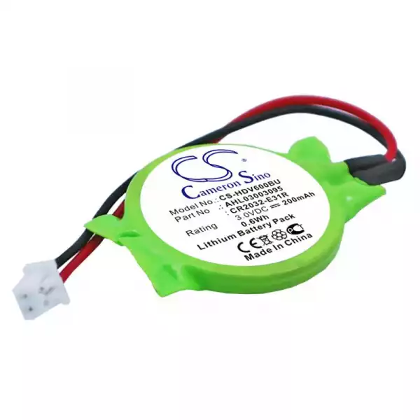 Батерия CMOS Backup CR2032 CS-HDV600BU за лаптопи HP, Lenovo 3V 200mAh литиева Cameron Sino