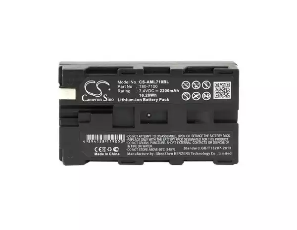 Батерия за баркод скенер AML M7100 M7220   180-7100   LiIon  7.4V 2200mAh Cameron Sino
