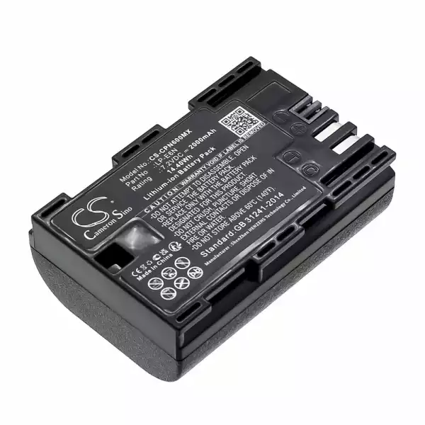 Батерия за фотоапарат CANON EOS 5D, EOS 60D LiIon 7.2V 2000mAh  Cameron Sino