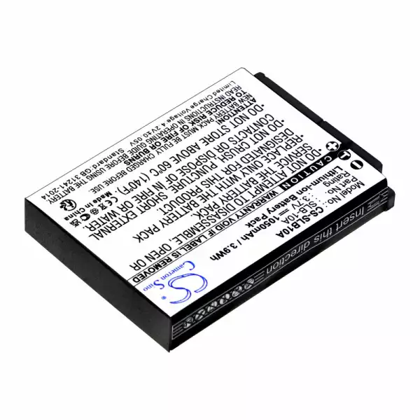 Батерия за фотоапарат SAMSUNG SLB10A LiIon 3.7V 1050mAh, Cameron Sino Батерия за фотоапарат SAMSUNG SLB10A LiIon 3.7V 1050mAh, Cameron Sino