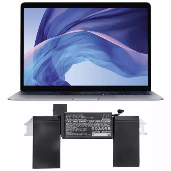 Батерия за лаптоп Apple MacBook Air (M1 2020) , MacBook Air 13-inch A2179 A2389 LiPo 11,4V 4300mAh CAMERON SINO