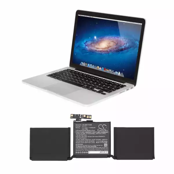 Батерия за лаптоп Apple MacBook Pro 13 A1708  A1713 LiPo 11.1V 4700mAh CAMERON SINO