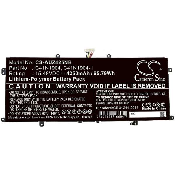 Батерия за лаптоп ASUS ZenBook 13 UX325EA-AH77  C41N1904 LiPo 15,48 V 4250mAh  CAMERON SINO