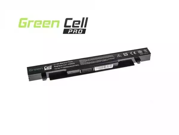 Батерия  за лаптоп GREEN CELL, A450 A550 R510 R510CA X550 X550CA X550CC X550VC 2600mAh A41-X550A, 14.4V, 2600mAh