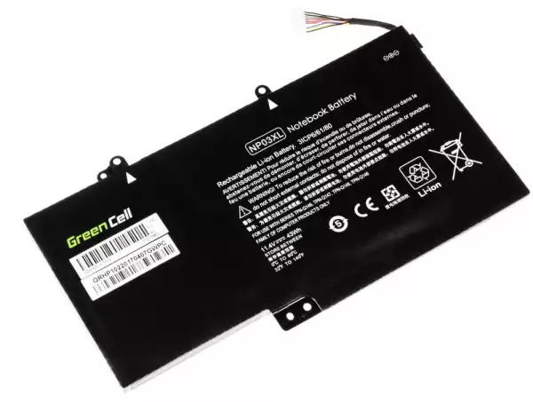 Батерия за лаптоп GREEN CELL, HP Pavilion x360 13-A 13-B, 11.4V, 3400mAh