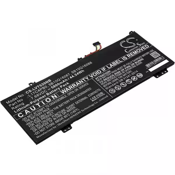 Батерия за лаптоп LENOVO IdeaPad 530S, Yoga 530-14A  L17C4PB0 7,68V 5800mAh LiPo CAMERON SINO