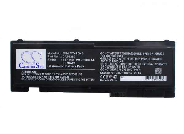 Батерия за лаптоп Lenovo ThinkPad T420s T420si T430s 42T4846, 11.1V, 3600mA CAMERON SINO Батерия за лаптоп Lenovo ThinkPad T420s T420si T430s 42T4846, 11.1V, 3600mA CAMERON SINO