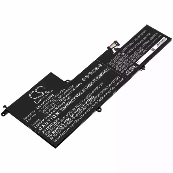 Батерия за лаптоп   LENOVO Yoga 14s, Yoga Slim 7 14ARE05 82A2001JBM, L19C4PF4 LiPo  15.36V 3850mAh CAMERON SINO