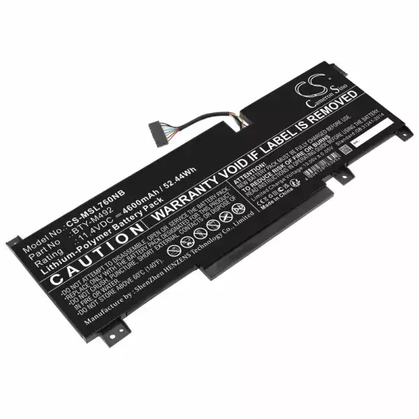 Батерия за лаптоп CAMERON SINO MSI Katana GF76, 11UD-050, CS-MSL760NB, BTY-M492 11.4V 4600mAh