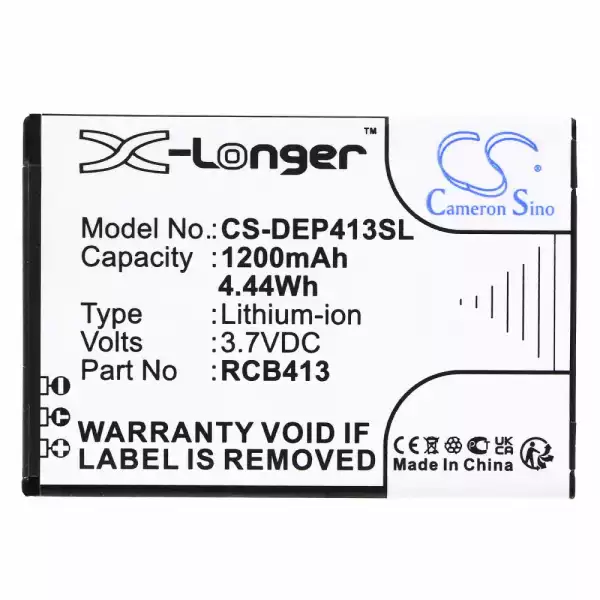 Батерия за мобилен телефон  DORO Primo 406, Primo 413, Primo 414 RCB01P01  LiIon 3,7V 1200mAh CAMERON SINO