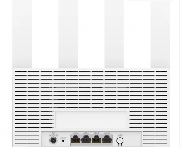 Безжичен рутер Cudy BE3600 Gigabit Dual Band Wi-Fi 7, 4x10/100/1000, 4x5dBi антени, бял