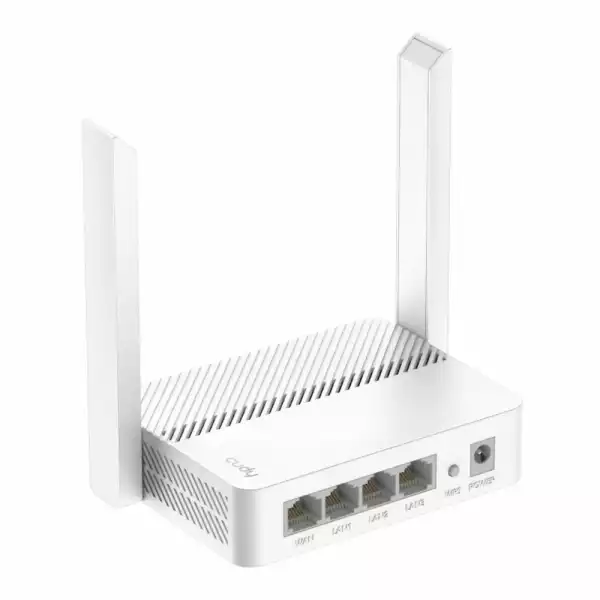 Безжичен рутер Cudy WR300 N300  802.11b/g/n,300Mbps/ 2.4GHz, 4 x 10/100Mbp, 2 x 5dBi fixed антени
