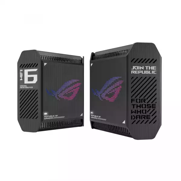 Безжична Меш система ASUS ROG Rapture GT6 (B-2-PK) AX10000 WiFi 6 (802.11ax)