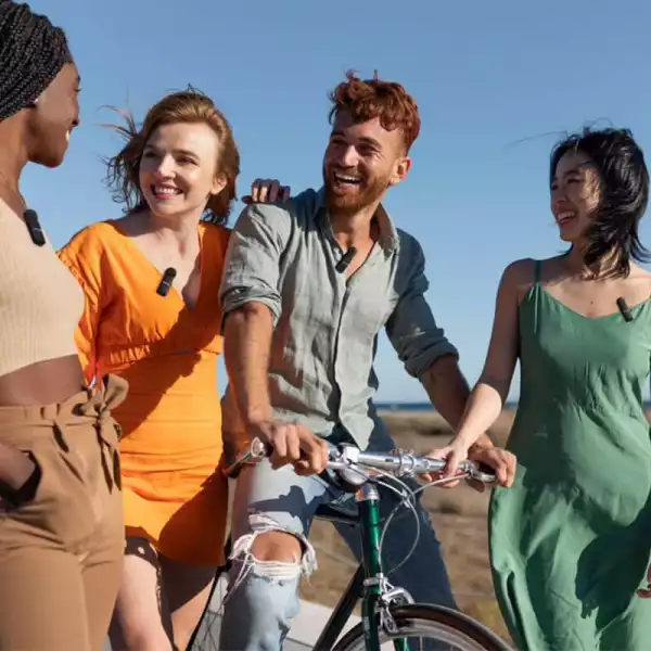 Безжична микрофонна система BOYA BY-V4 Безжична микрофонна система BOYA BY-V4