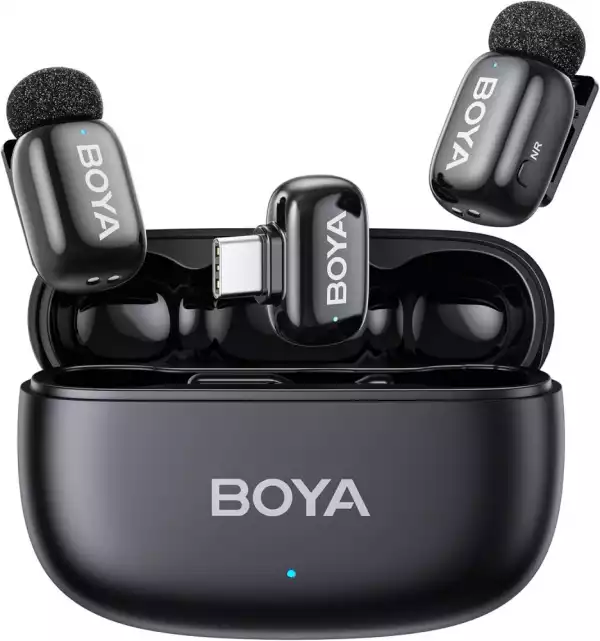 Безжична микрофонна система BOYA Mini 2-02 с USB-C