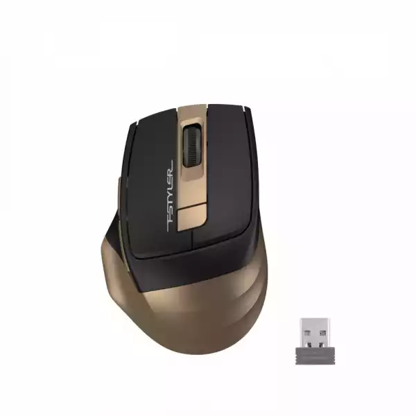 Безжична оптична мишка A4tech FG35 Fstyler, Бронз