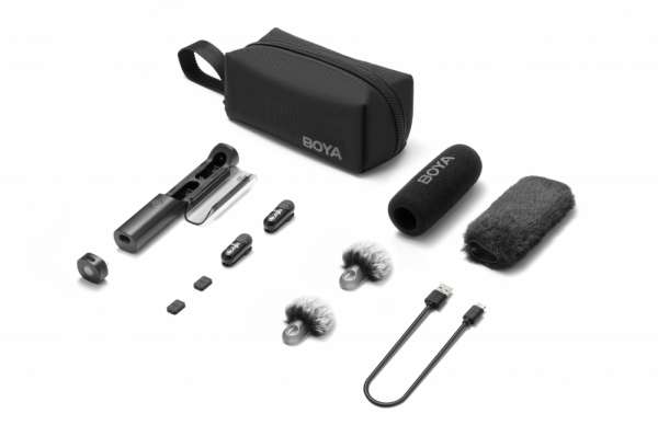 Безжична система микрофони All-in-One BOYA MAGIC 05