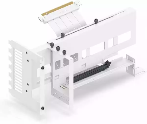 Брекет за вертикален монтаж на GPU EZDIY-FAB PCIe 4.0 Riser Cable Брекет за вертикален монтаж на GPU EZDIY-FAB PCIe 4.0 Riser Cable