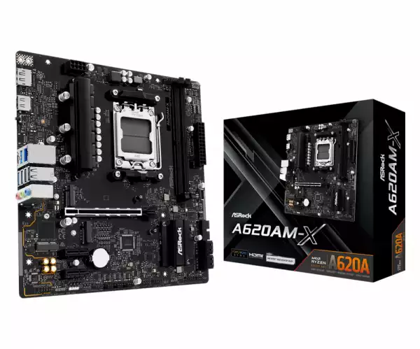 Дънна платка ASRock A620AM-X, AM5