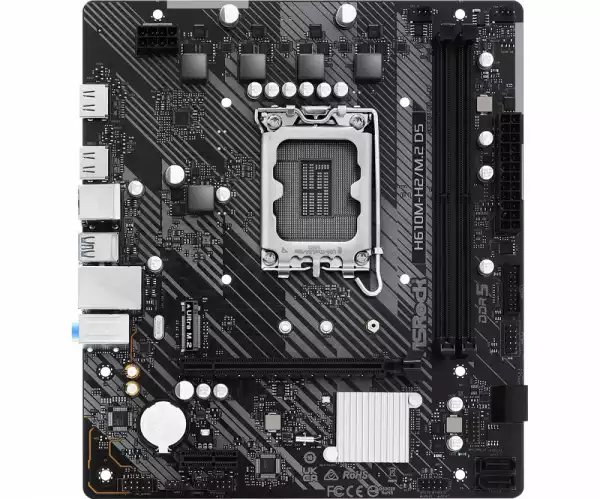 Дънна платка ASRock H610M-H2/M.2, DDR5, mATX Дънна платка ASRock H610M-H2/M.2, DDR5, mATX