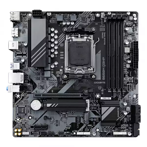 Дънна платка GIGABYTE B650M D3HP socket AM5 Дънна платка GIGABYTE B650M D3HP socket AM5
