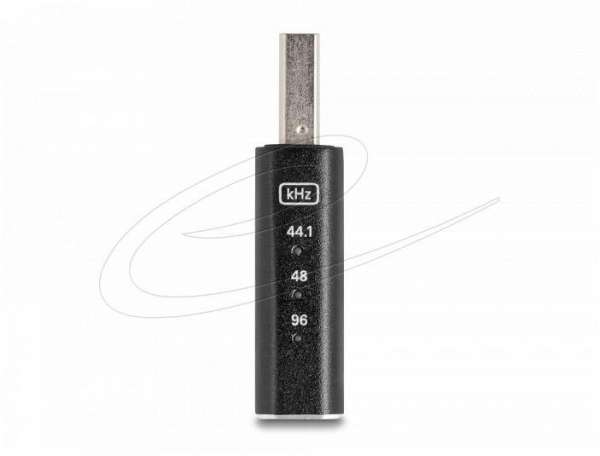 Delock Аудио конвертор, от дигитален към аналогов сигнал, USB Gaming, 24 Bit / 96 kHz