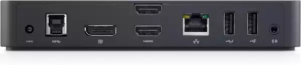 Докинг станция DELL D3100 ULTRA HD 4K - Черна