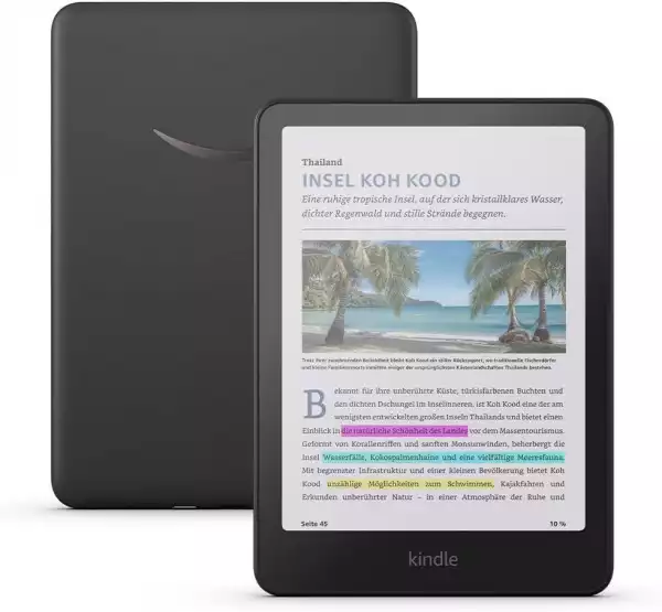 eBook четец Kindle Colorsoft Signature Edition 16GB 2024, Metalilic Black