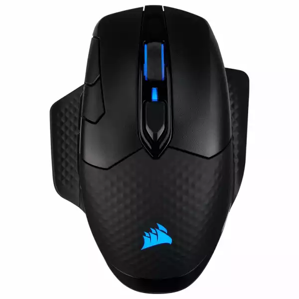 Геймърскa безжична мишка Corsair DARK CORE RGB PRO