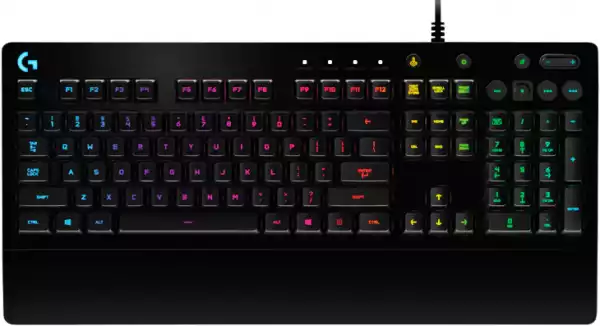 Геймърска клавиатура Logitech, G213 Prodigy, RGB