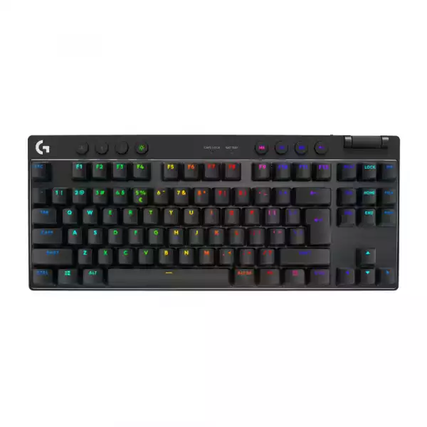 Геймърска механична клавиатура Logitech G Pro X TKL Lightspeed Tactile Switch