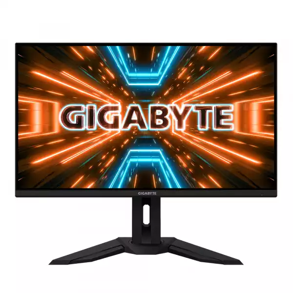 Геймърски Монитор Gigabyte M32U, 31.5" SS IPS UHD, 144Hz, 1ms, HDR 400, KVM, FreeSync Premium Pro