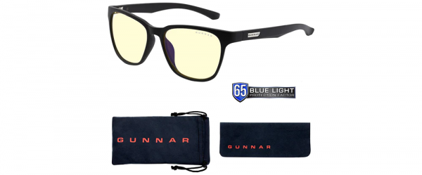 Компютърни очила GUNNAR Berkeley Onyx Amber, Черен