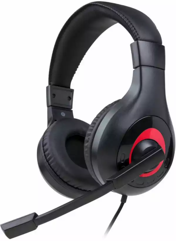 Геймърски слушалки Nacon Bigben Nintendo Switch Headset V1, Микрофон, Черен/Червен Геймърски слушалки Nacon Bigben Nintendo Switch Headset V1, Микрофон, Черен/Червен