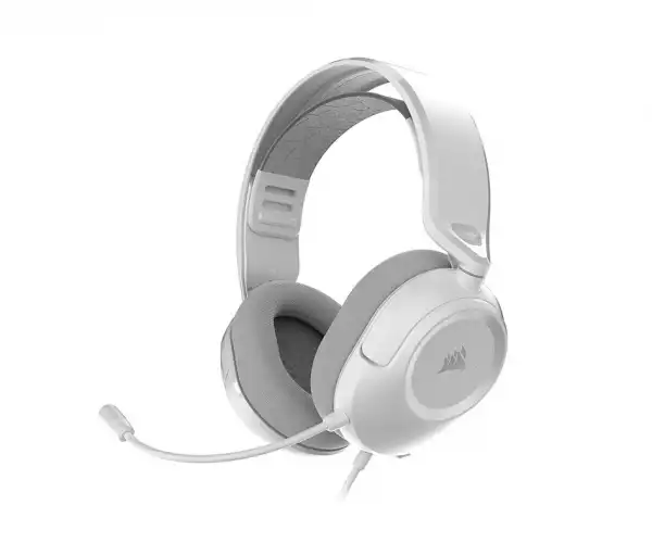 Геймърски слушалки с микрофон Corsair HS35 v3 White