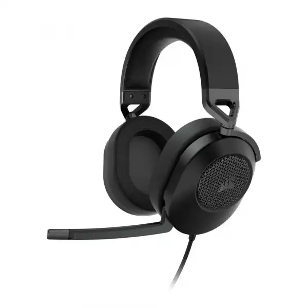 Геймърски слушалки с микрофон Corsair HS65 Carbon - Black