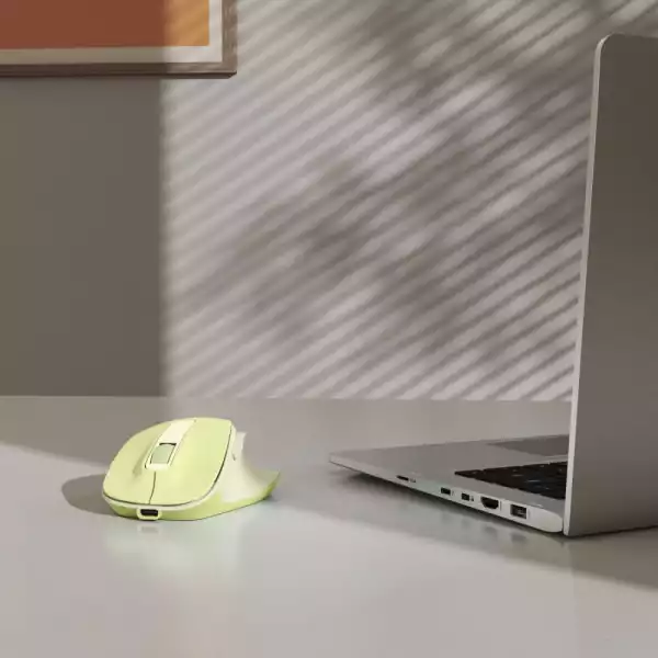 HAMA Безжична оптична мишка WM-500 Recharge, зелена, 6 бут.,800/1200/1600 dpi, безшумна