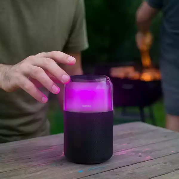 HAMA Блутут колонка "Can Speaker" 5 W, 4 LED режима на осветление