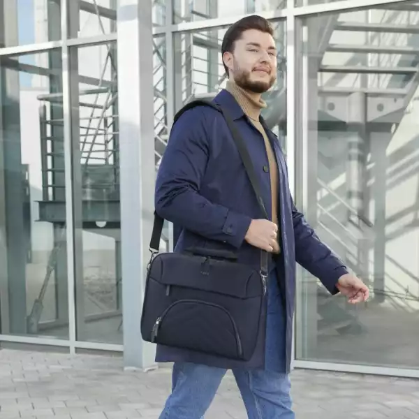 HAMA Чанта за лаптоп "Premium Lightweight", 40 - 41 см (15.6"- 16.2"), тъмносиня
