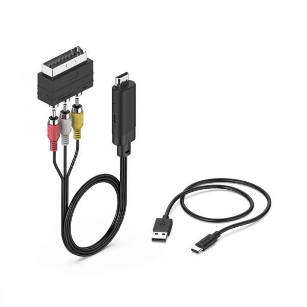 HAMA Конвертор AV, Scart/Cinch към HDMI HAMA Конвертор AV, Scart/Cinch към HDMI