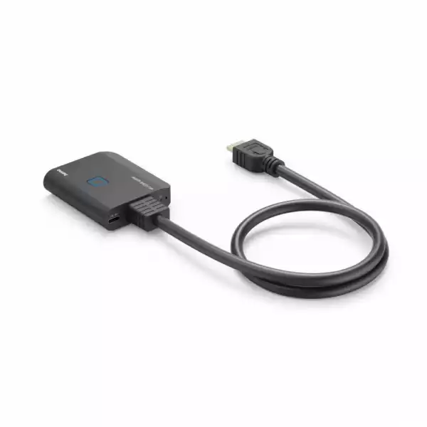HAMA Сплитер 4K HDMI мъжко - 2 x HDMI женско, черен