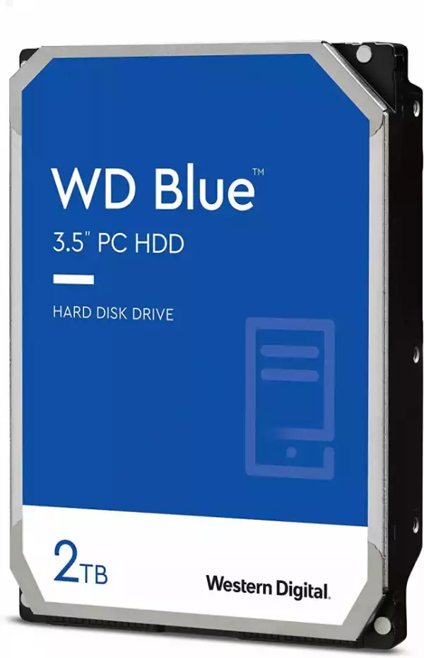 Хард диск WD Blue, 2TB, 7200rpm, 256MB, SATA 3 Хард диск WD Blue, 2TB, 7200rpm, 256MB, SATA 3