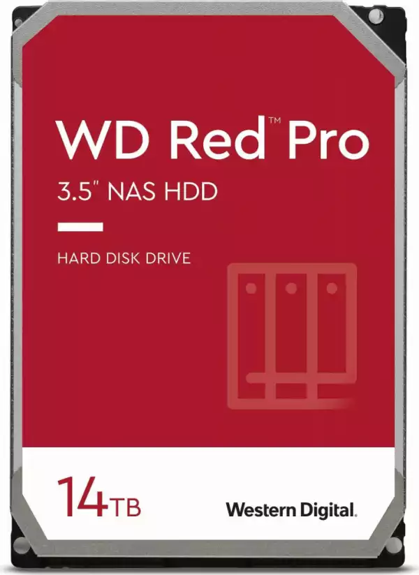 Хард диск Western Digital Red Pro 14TB NAS - WD142KFGX